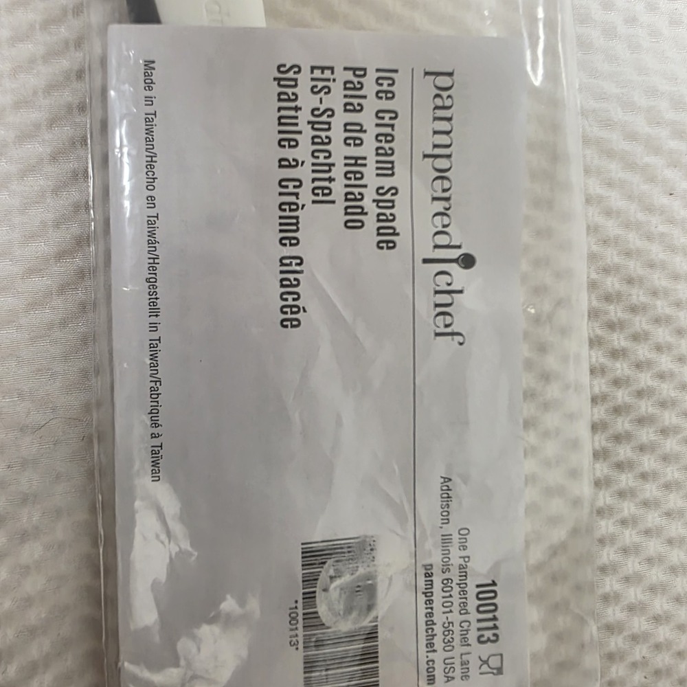NEW Pampered Chef Ice Cream Spade New In Sealed Package #100113 - Picture 2 of 4